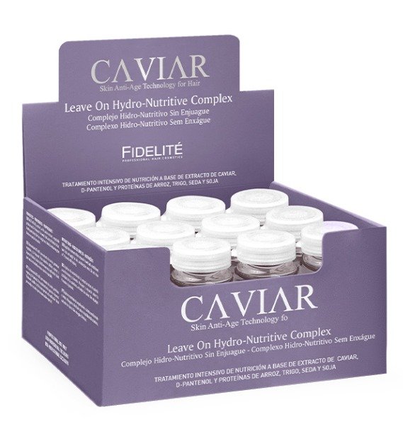 Complejo Hidro-Nutritivo S/Enjuague Caja Ampollas (caviar)