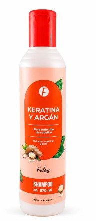 SHAMPOO KERATINA Y ARGAN x 370 cc