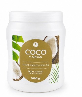 MASCARA DE COCO Y ARGAN  x 1000 cc