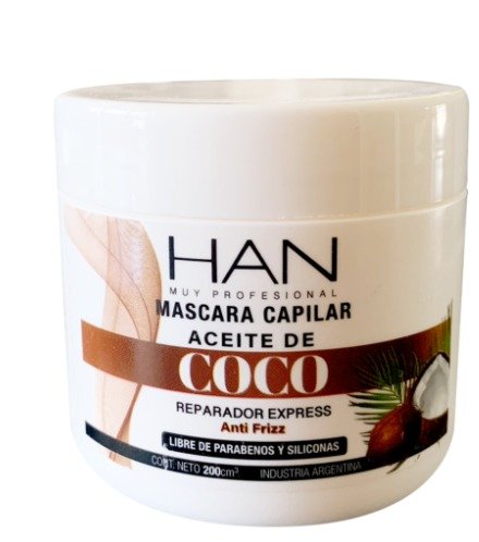 ACEITE DE COCO Baño de crema Pote x 200