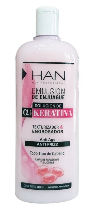 Crema enjuague  KERATINA