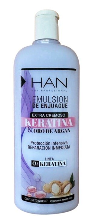 Crema enjuague  KERATINA+ARGAN