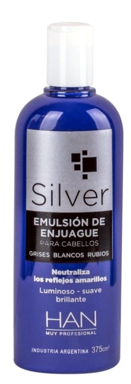 Crema enjuague  SILVER  x375cc