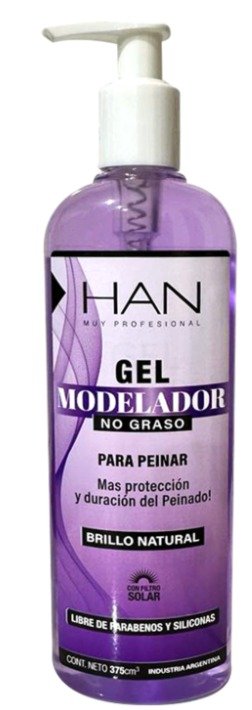 GEL MODELADOR NO GRASO Frasco x 375 cc