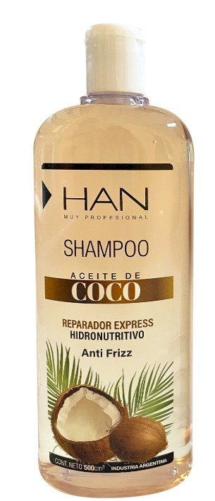 Shampoo ACEITE DE COCO (Ecologico y Natural)