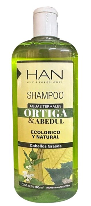 Shampoo Ortiga y Abedul     Grasos