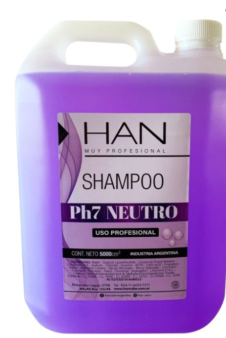 Shampoo pH 7 -neutro x5000cc