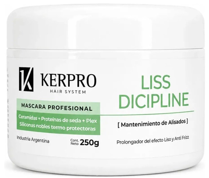 Liss decipline matenimiento de alisado x250grs