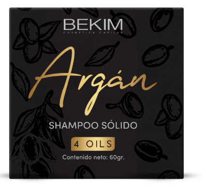 SHAMPOO SOLIDO ARGAN X 60 GRS.