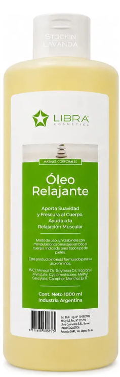 Óleo Relajante x 1000 ml