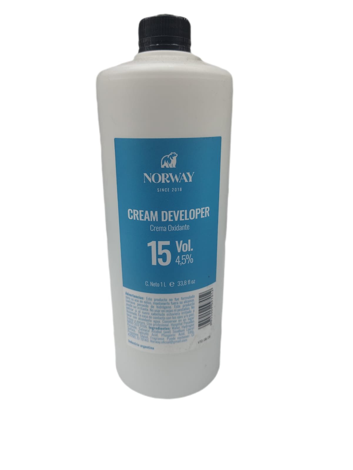 Crema Oxidante 15 vol x1lts