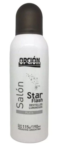 Aerosol Star Flash Plata x 180 ml
