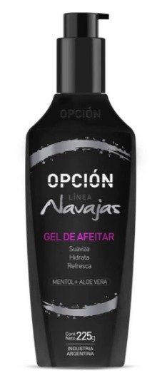 Gel de Afeitar Opcion/Navajas x 225 grs