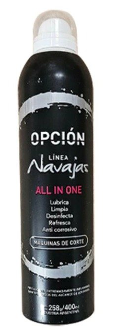 Lubricante All In One  Opcion/Navajas x 400 ml