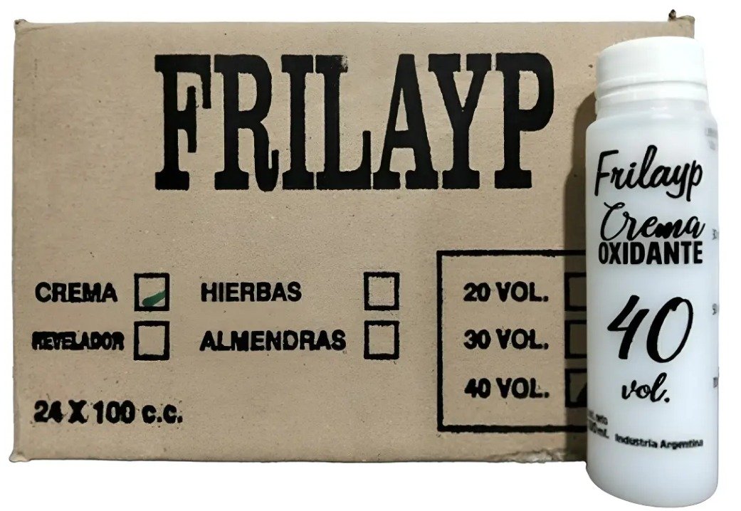 CREMA OXIDANTE 40 vol x 100 cc